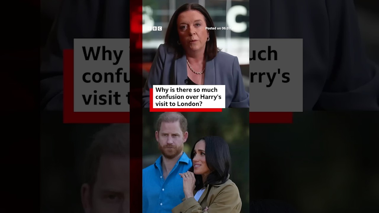 Why is there so much confusion over Harry&rsquo;s visit to London? #BBCNews