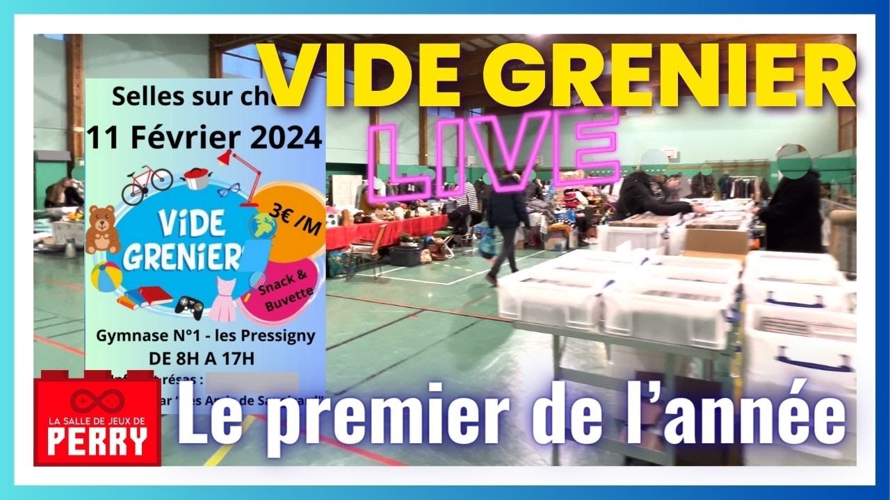 #176 - VIDE GRENIER LIVE - Le premier de l'année 🤩