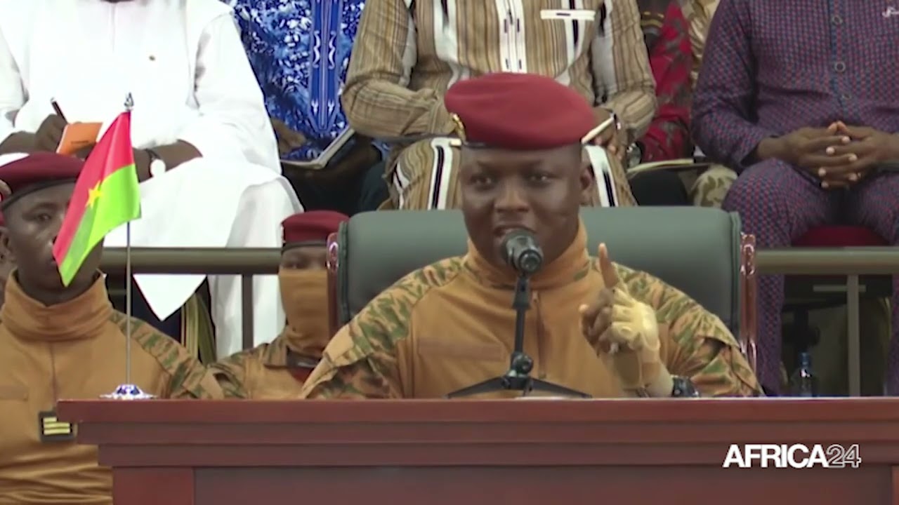 Le capitaine Traoré accuse la Côte d'Ivoire et le Bénin de vouloir déstabiliser le Burkina Faso