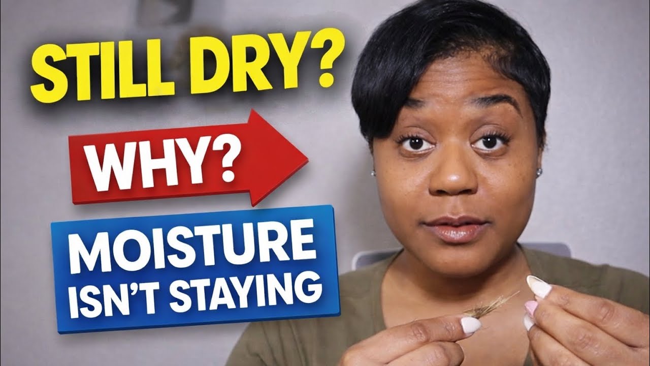 Why Your Hair is Dry No Matter What You  Use (Moisture, Ends & Retention) @IAMCYNDOLL