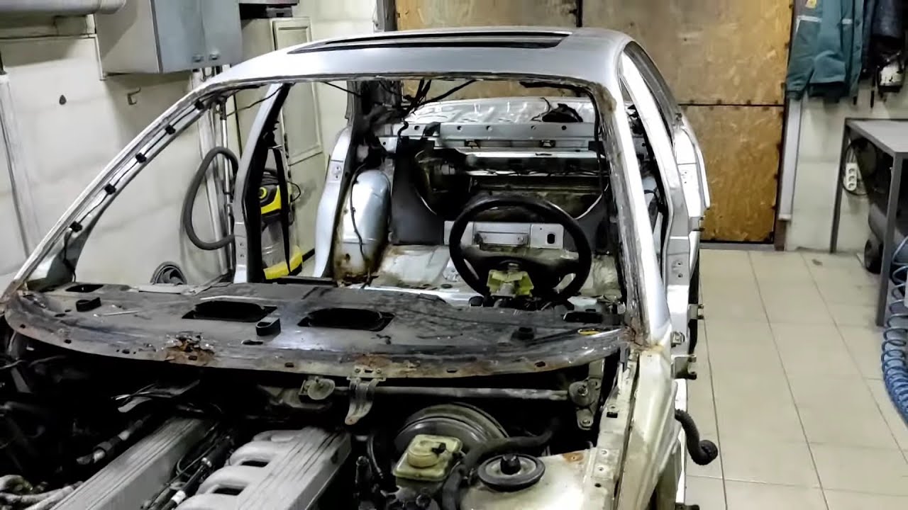 👉 Часть 1. Восстановление Opel Omega B MV 6. Сварка передней части кузова👈
