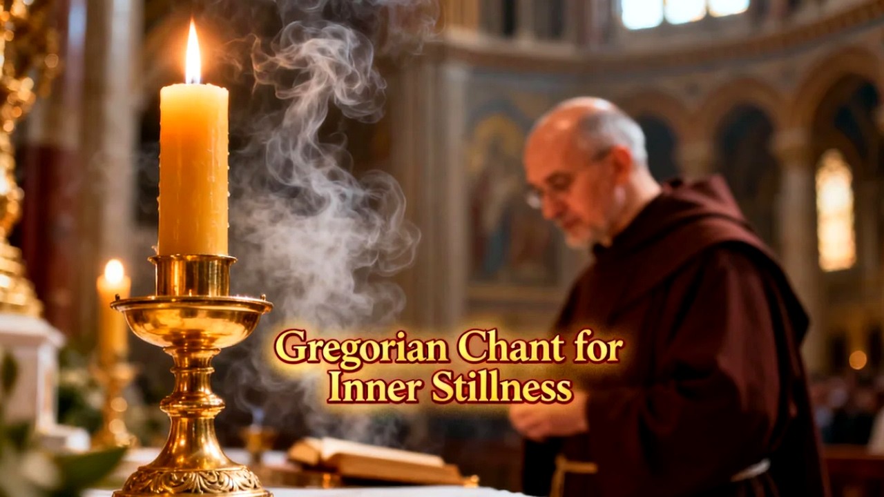 Gregorian Chant for Healing Sleep and Divine Stillness | Benedictine Ambience and Sacred Reflection