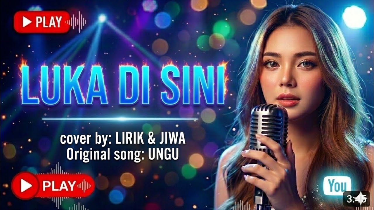 UNGU || LUKA DI SINI || LAGU COVER TERBAIK || LIRIK & JIWA.