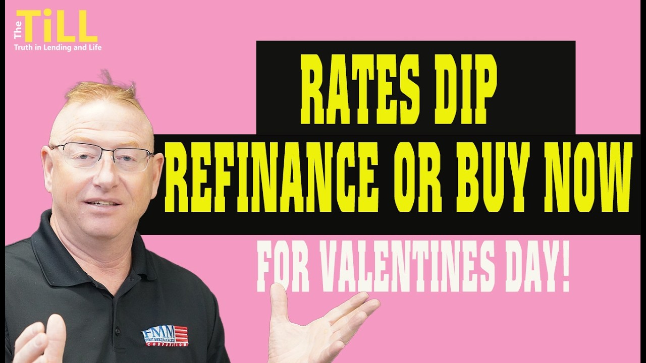 Valentine’s Day Surprise: Interest Rates Dip, Boosting Mortgage Deals