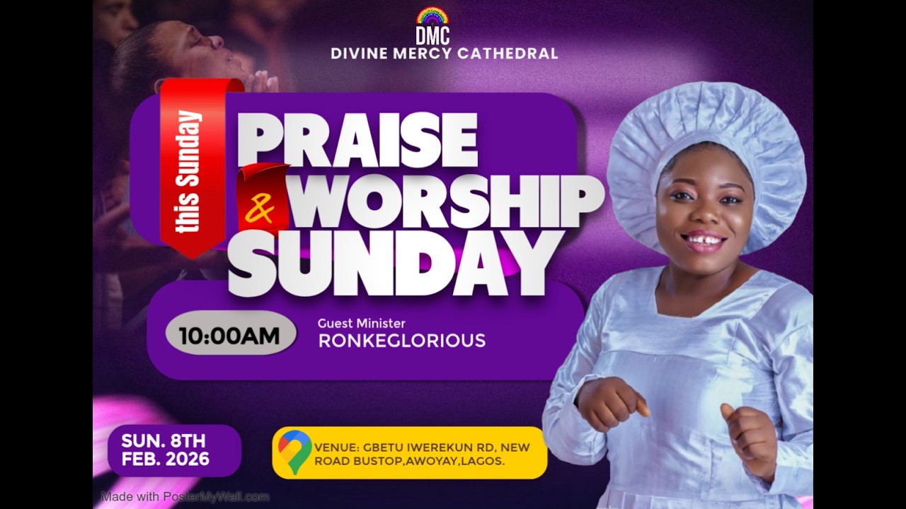 Sunday Service || Unusual Praise & Worship ||8th February, 2026..