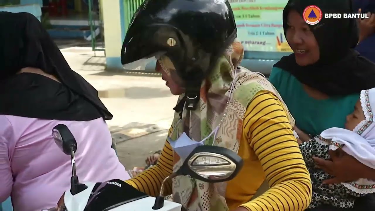 Simulasi Gempa oleh TK Masyitoh dan KB Citra Kembangsongo