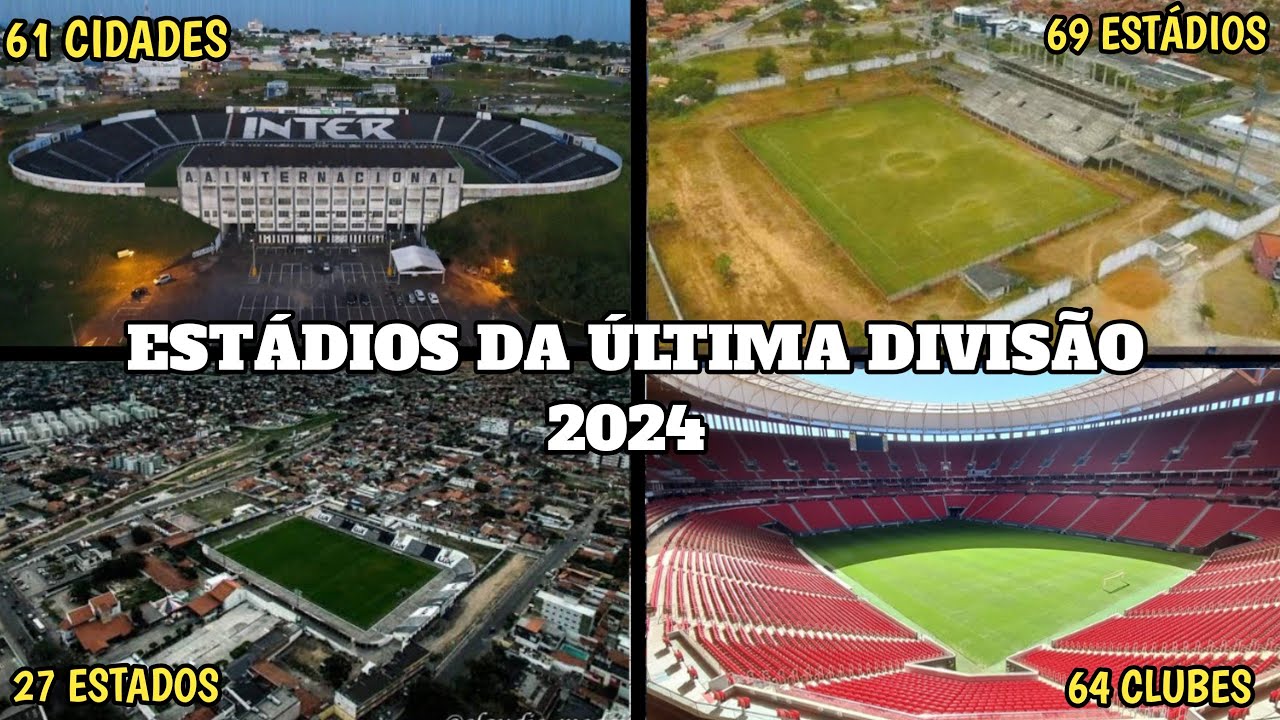 TODOS os ESTÁDIOS e CIDADES da SÉRIE D 2024