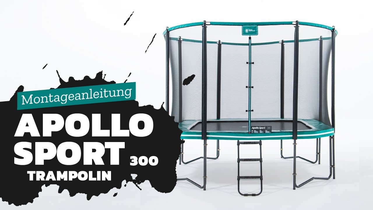 Montageanleitung Apollo Sport 300 Junior - Trampolin Technik