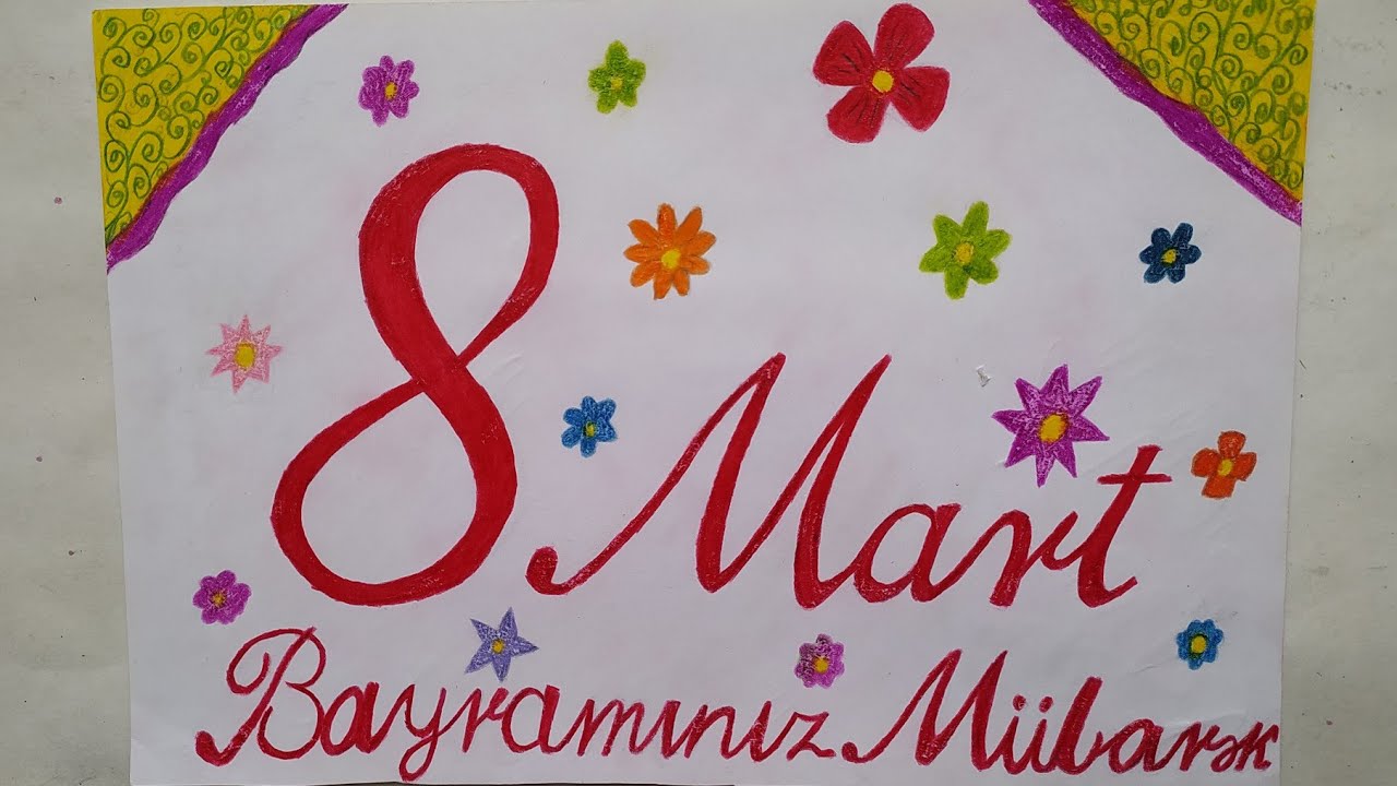 Rəsm - 8 Mart Beynəlxalq Qadınlar Gününə Həsr Olunur