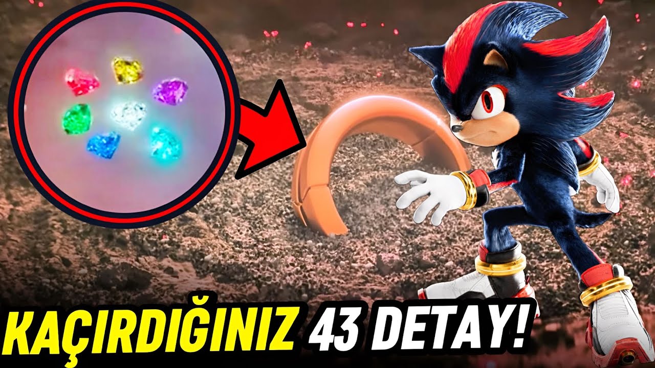 SONIC 3 FİLMİNDE KAÇIRMAMANIZ GEREKEN TÜM DETAYLAR | FILMEZOOM #1