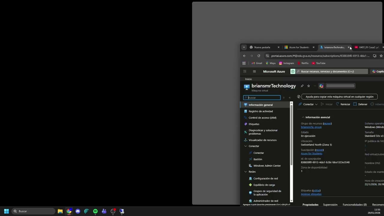 03 01 Azure Windows Server 2025  P1, 2 y 3 + Compl