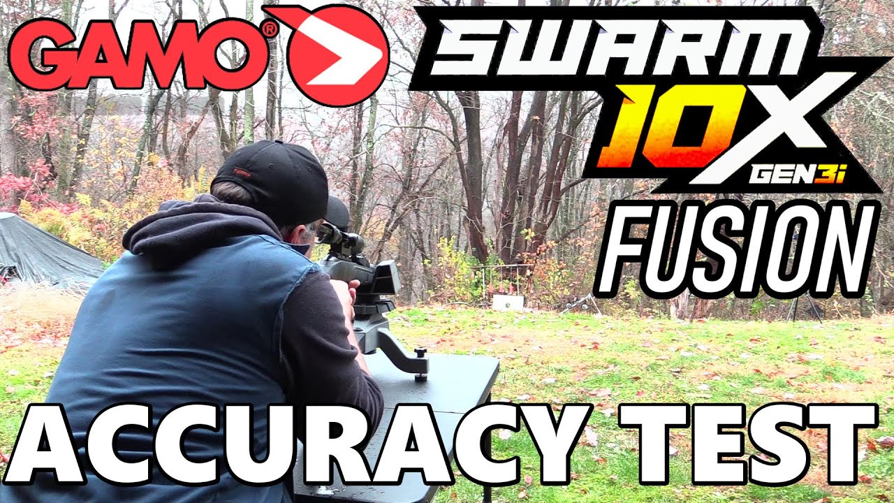 Тест точности Gamo Swarm Fusion Gen 3i