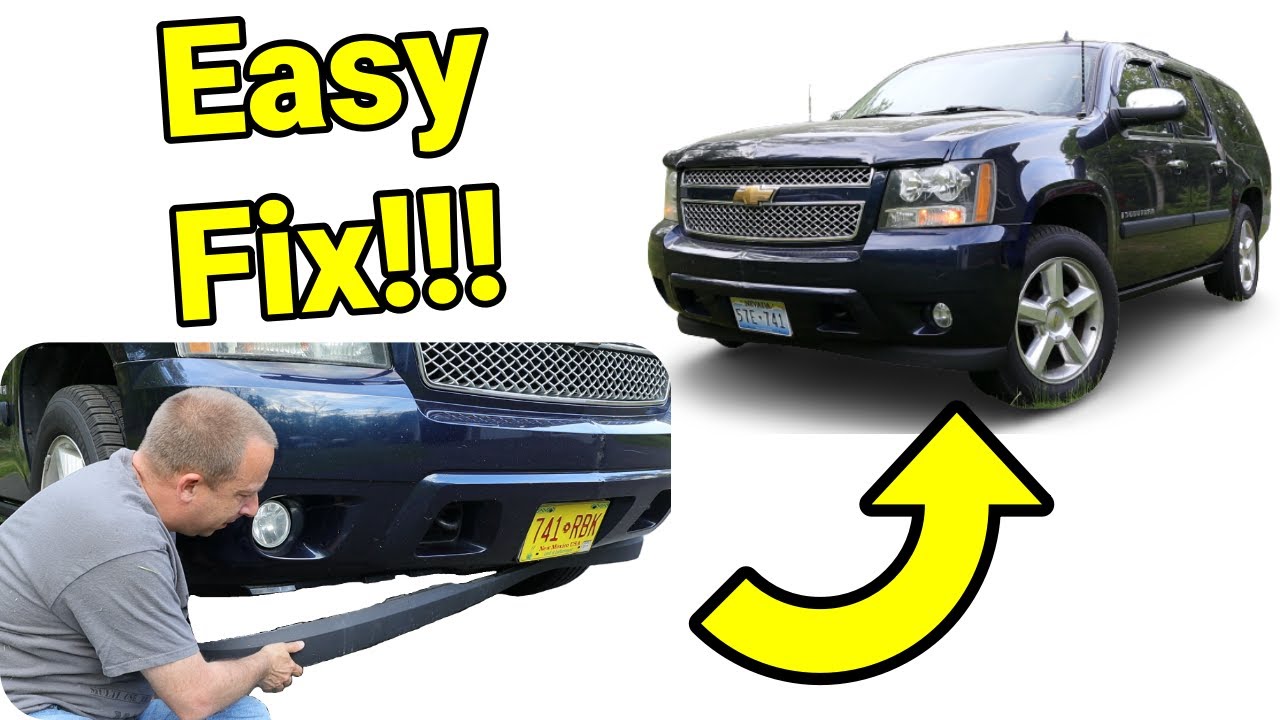 Chevy Suburban Front Air Dam Replacement Highlights