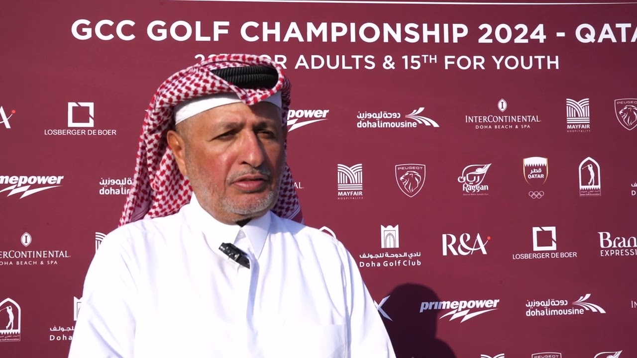 Fahad Nasser Al Naimi General Secretary of QGA delighted that Qatar is hosting GCC Golf Championship