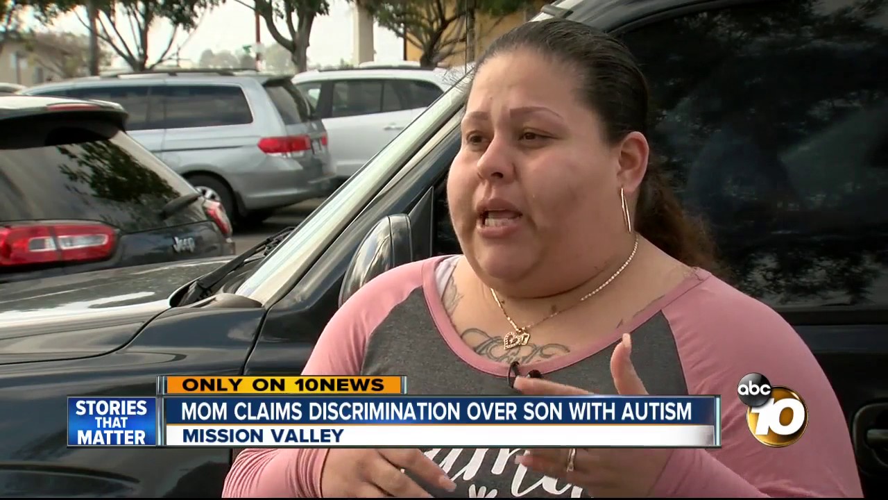 Mom claims discrimination over son with autism