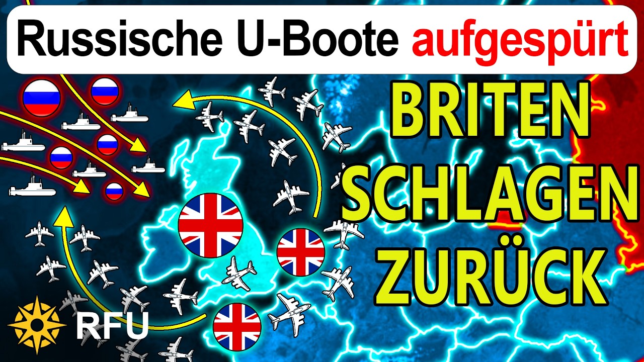 Britische Anti-U-Boot-Jets im Einsatz: Jagd auf russische U-Boote vor der K&uuml;ste! | RFU News