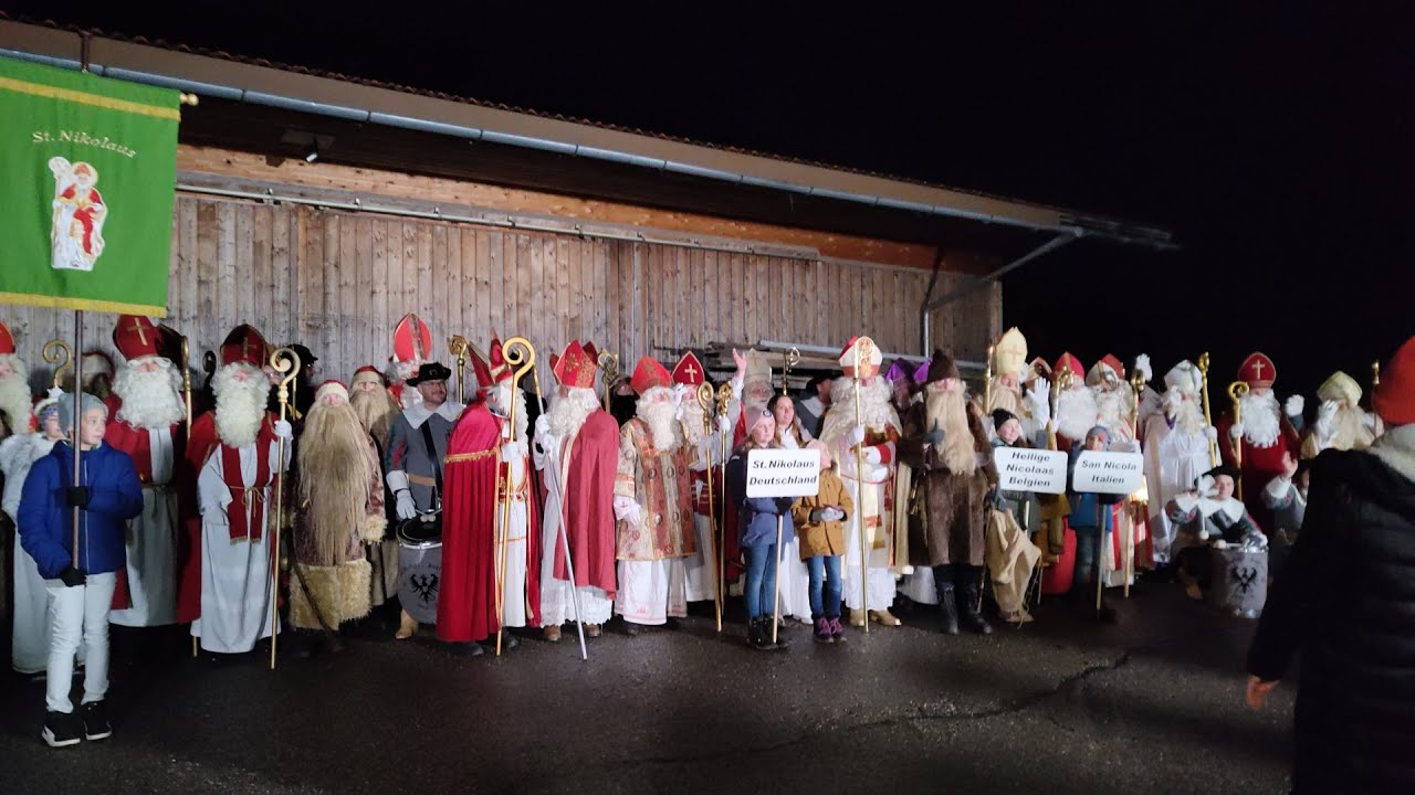 Internationales Nikolaus-Treffen und Umzug in Missen-Wilhams