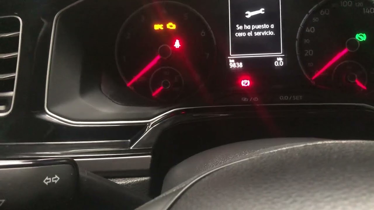 Reset Servicio de Aceite e Inspección Volkswagen Nivus 2021 1.0L TSI