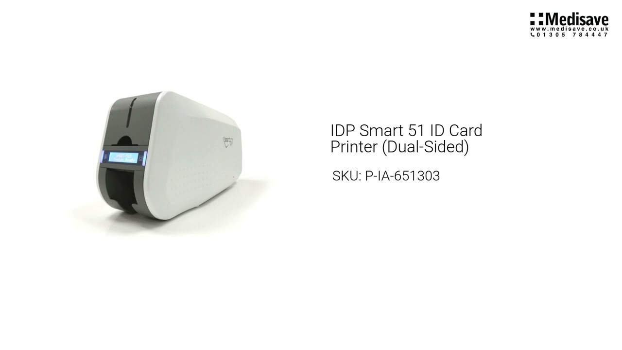 IDP Smart 51 ID Card Printer Dual Sided P IA 651303