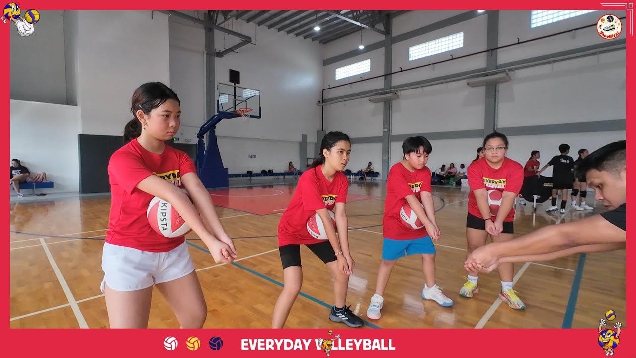 Basic #volleyball platform for beginners!