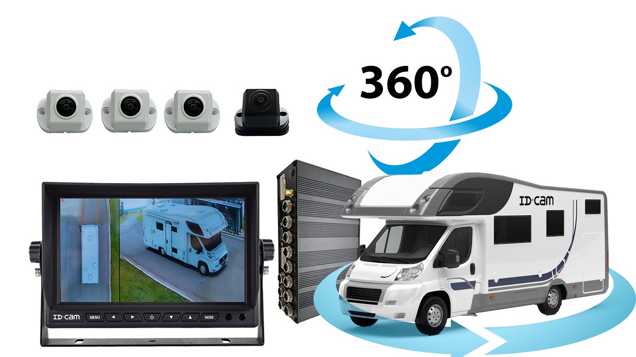 Kit panoramique ID.Cam 360° : la solution pour éliminer les angles morts de votre véhicule !