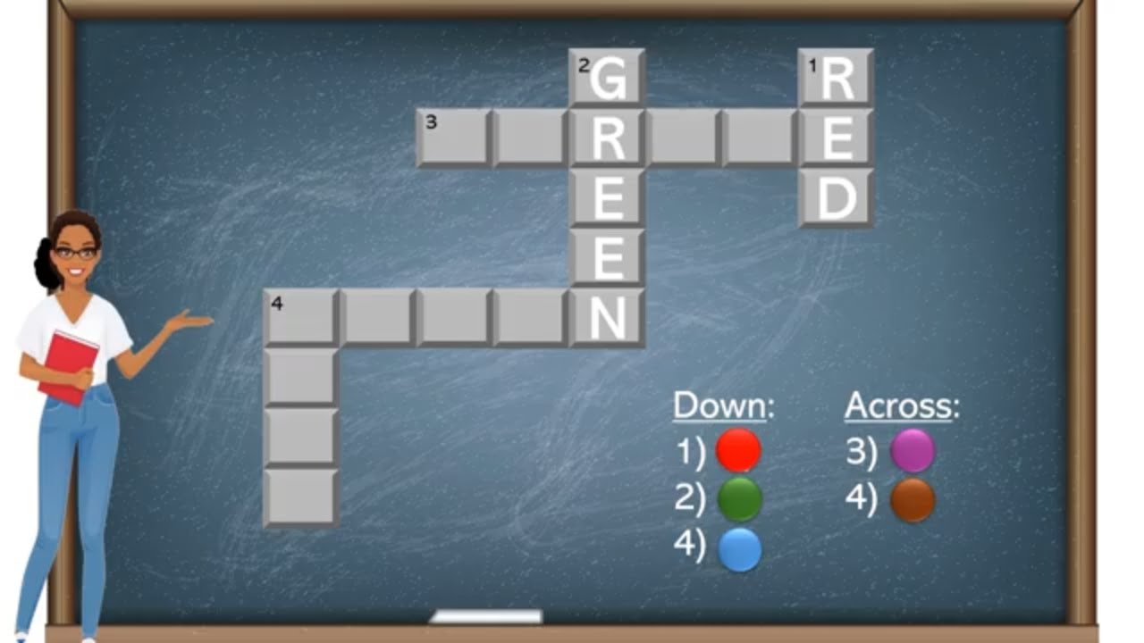 sight Words You Can Learn - Basic + Visual Practice | Complete a Crossword Puzzle w/Sightword Suzie