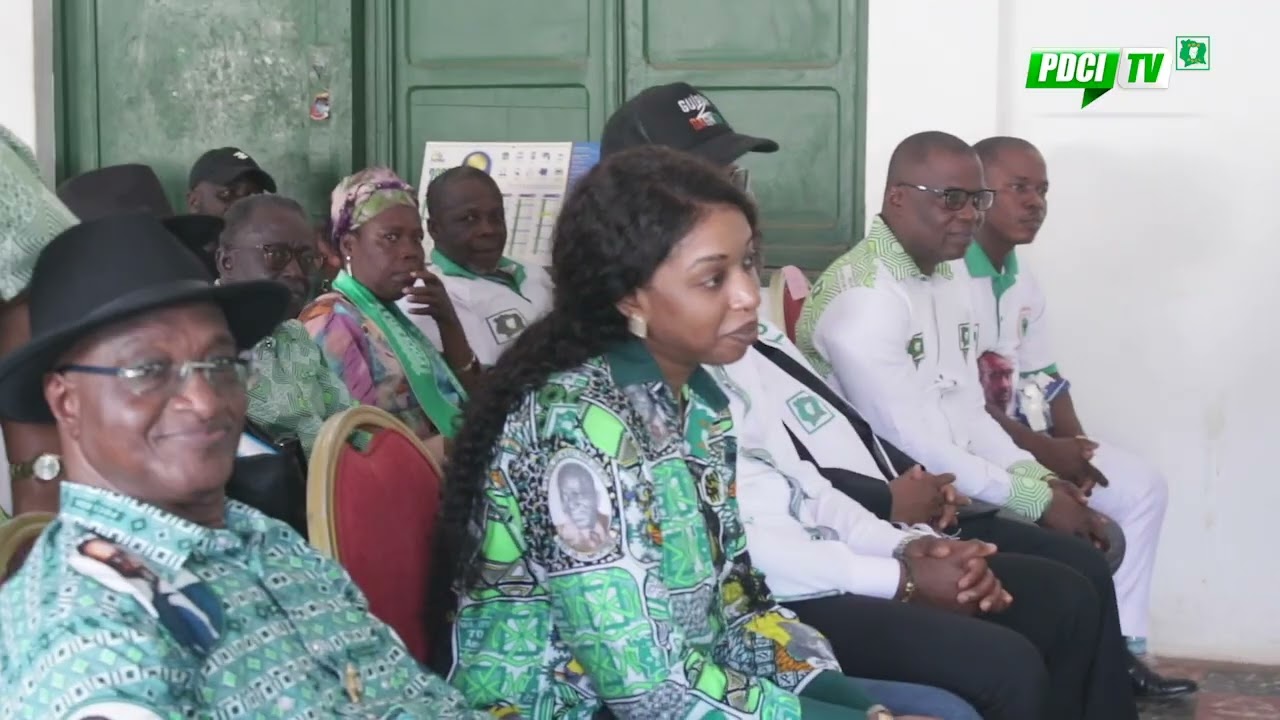PDCI-RDA: C&Eacute;R&Eacute;MONIE DE PR&Eacute;SENTATION DES 07 CANDIDATS PDCI-RDA DU GOH AUX &Eacute;LECTIONS L&Eacute;GISLATIVES 2025
