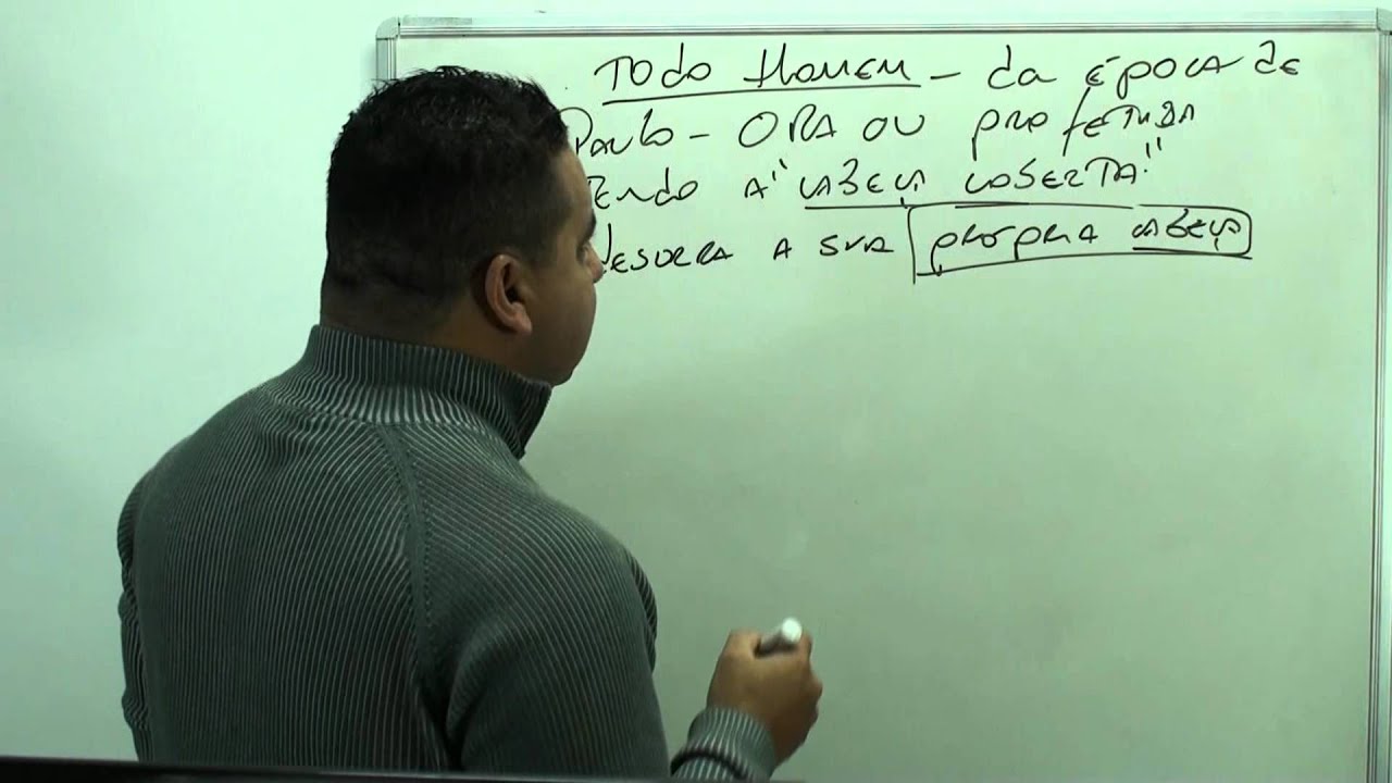 O uso do véu na igreja de Corinto.