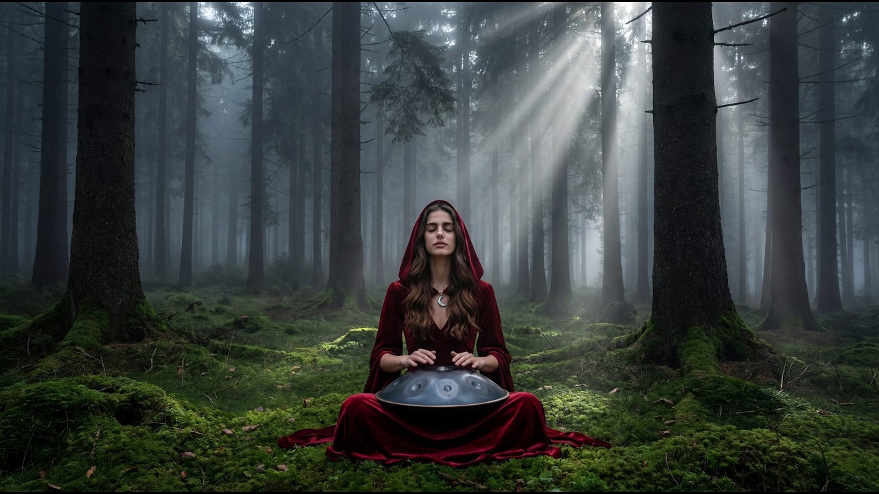 🌲 Deep Forest Solitude | Pure Handpan Meditation in the Black Forest (1-Hour Zen)