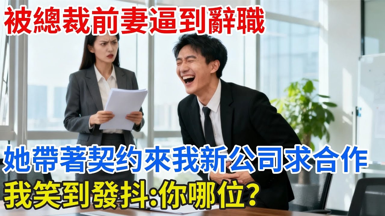被總裁前妻逼到淨身出户，我辭職離開後，她竟帶着合同來我新公司求合作：念舊情簽了吧？我笑到發抖：你哪位？#【雲帆記事】#完結#小説#爽文#故事頻道#愛情#情感#完整版