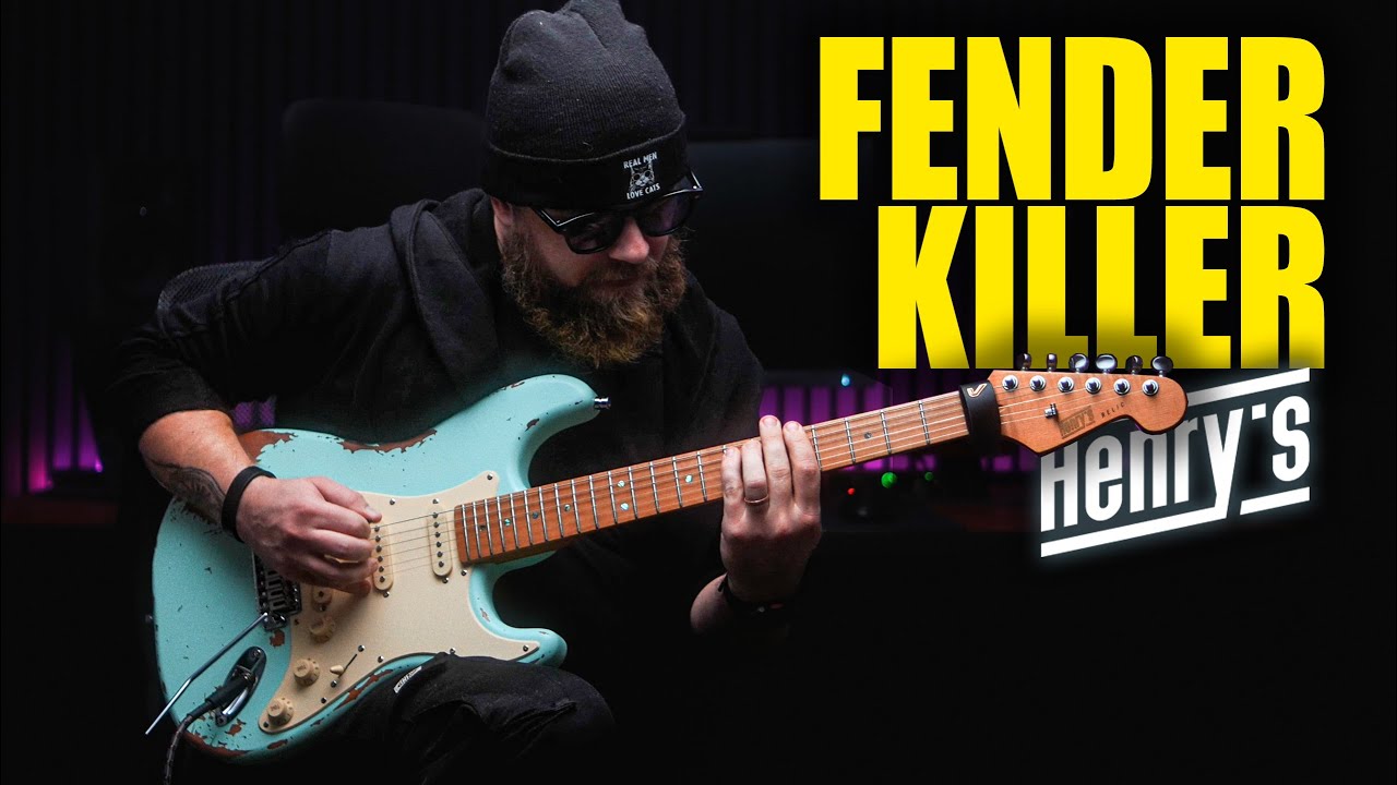 FENDER KILLER Strat! 🔥15% OFF Henry&rsquo;s Sale! || Henry's DESTINY ST-2 FATAL demo