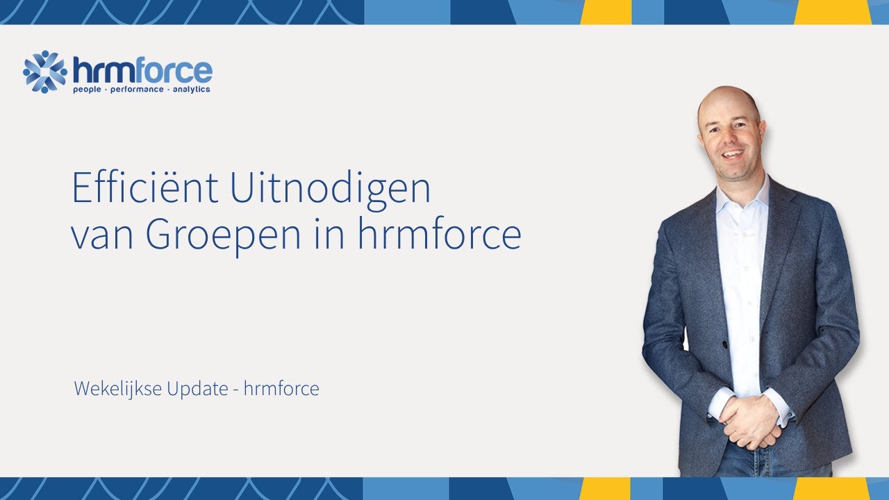Efficiënt Uitnodigen van Groepen in hrmforce