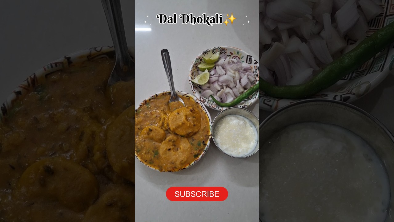 Dal Dhokali✨️✨️|@hebbars.kitchen @nishamadhulika #ytshorts #shorts #recipe #rajasthani