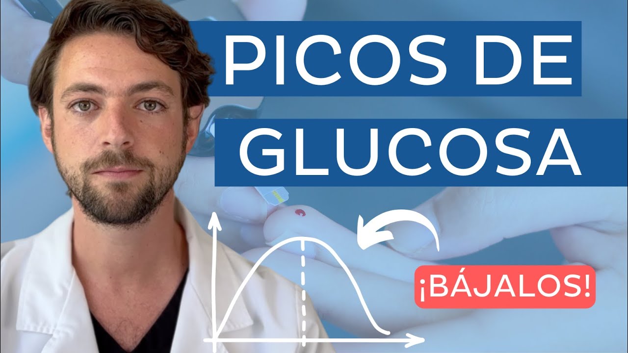 BAJA TUS PICOS DE GLUCOSA 📉 3 recomendaciones (Diabetes, Prediabetes, Resistencia a la insulina)