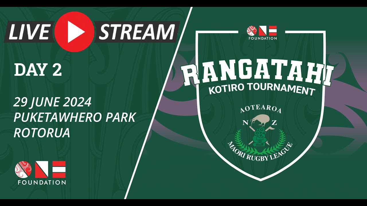 Day 2 | ANZMRL Rangatahi Kōtiro Tournament 2024