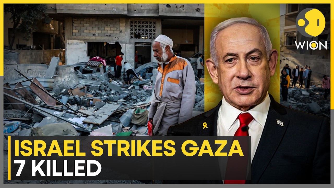 Israel Strikes Gaza: At Least Seven Killed In Khan Younis, Rafah | WION