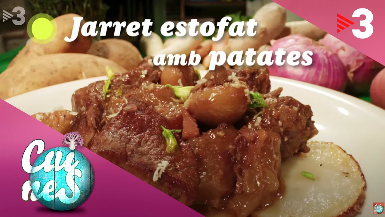Jarret estofat amb patates - Cuines