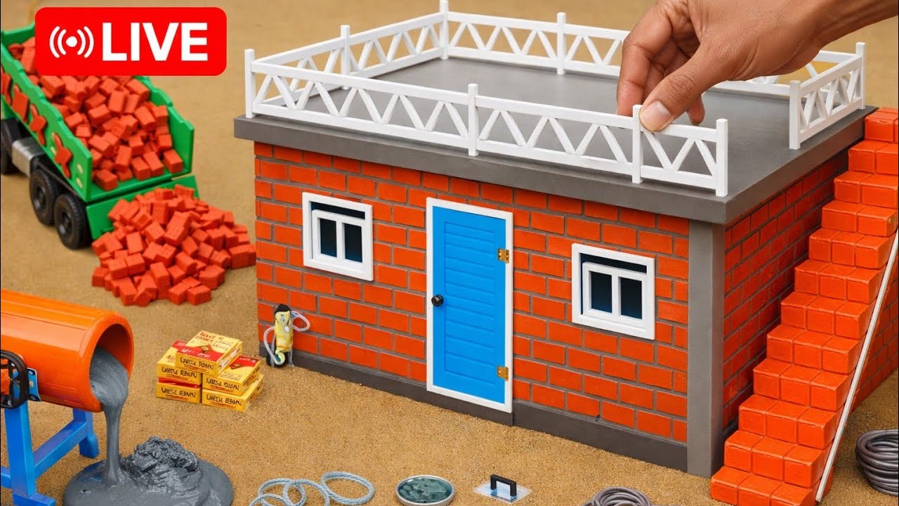 Real site daily construction work live stream.