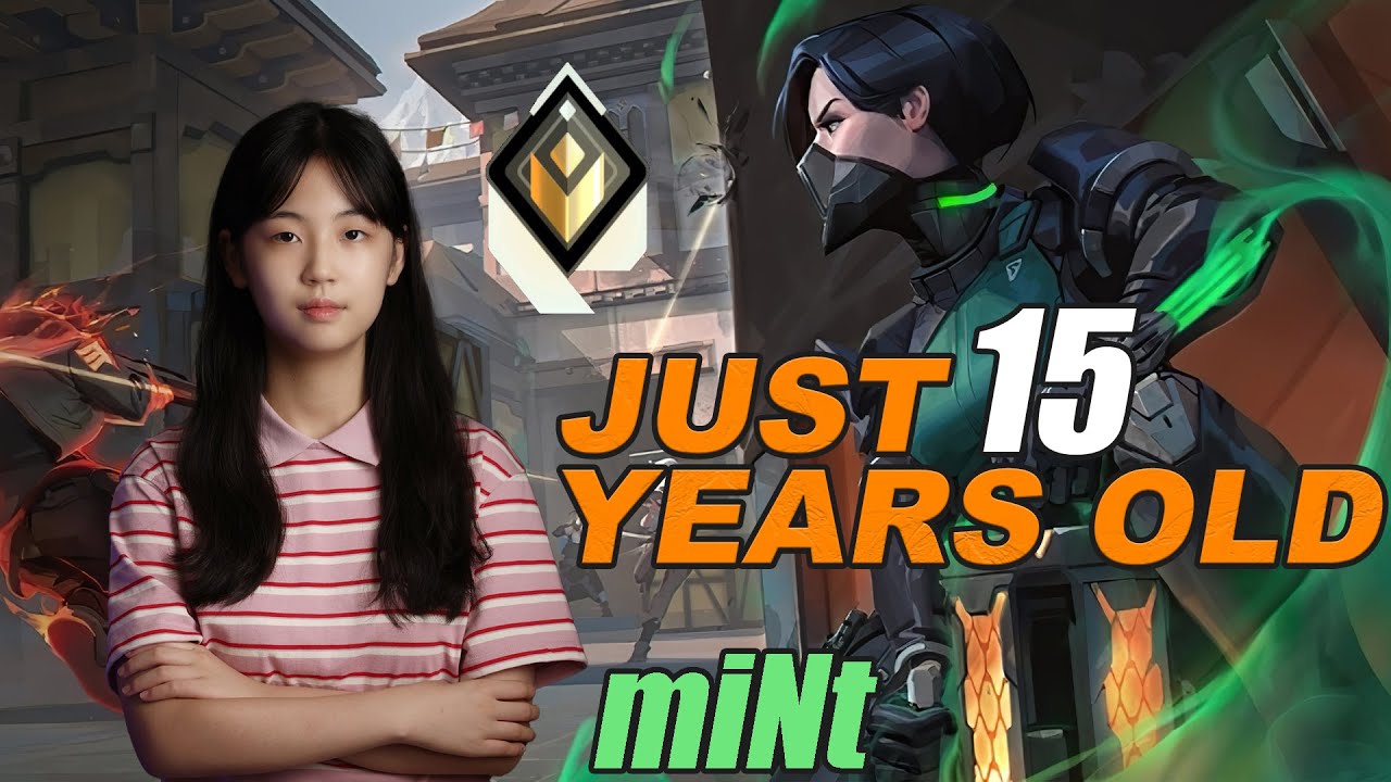 만 15세 여중생 민트 레디언트 경쟁전  클립모음 (miNt's RADIANT rank montage 15years old)