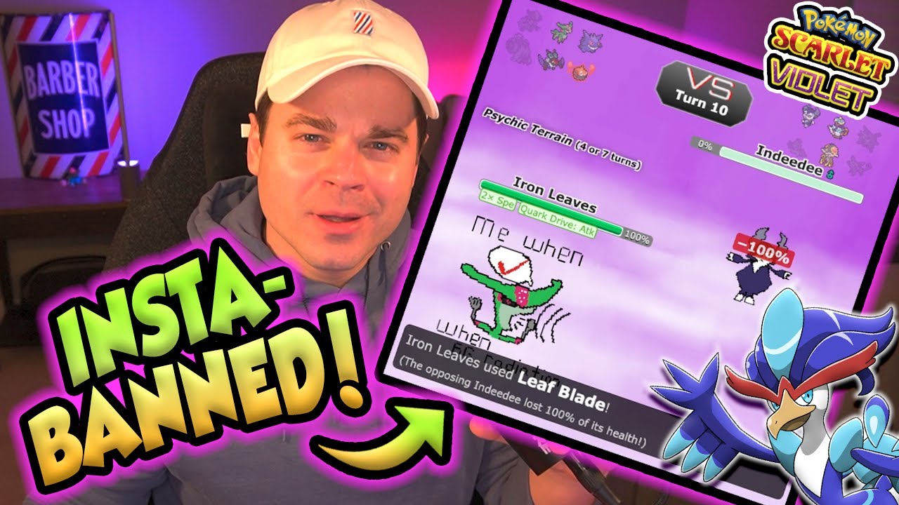 QUAQUAVAL and IRON LEAVES in UU!? HILARIOUSLY BROKEN! BAN INCOMING! Pokemon Scarlet Violet Showdown