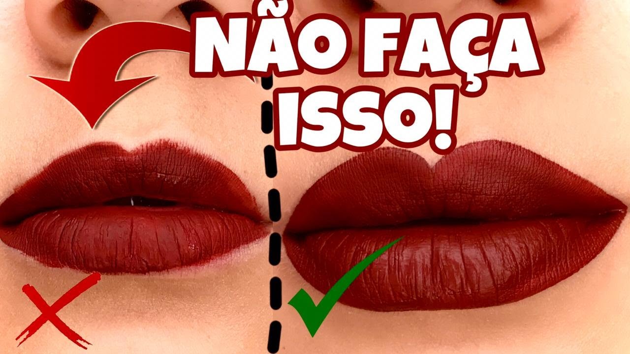 COMO PASSAR O BATOM PERFEITO | Samara Aguiar