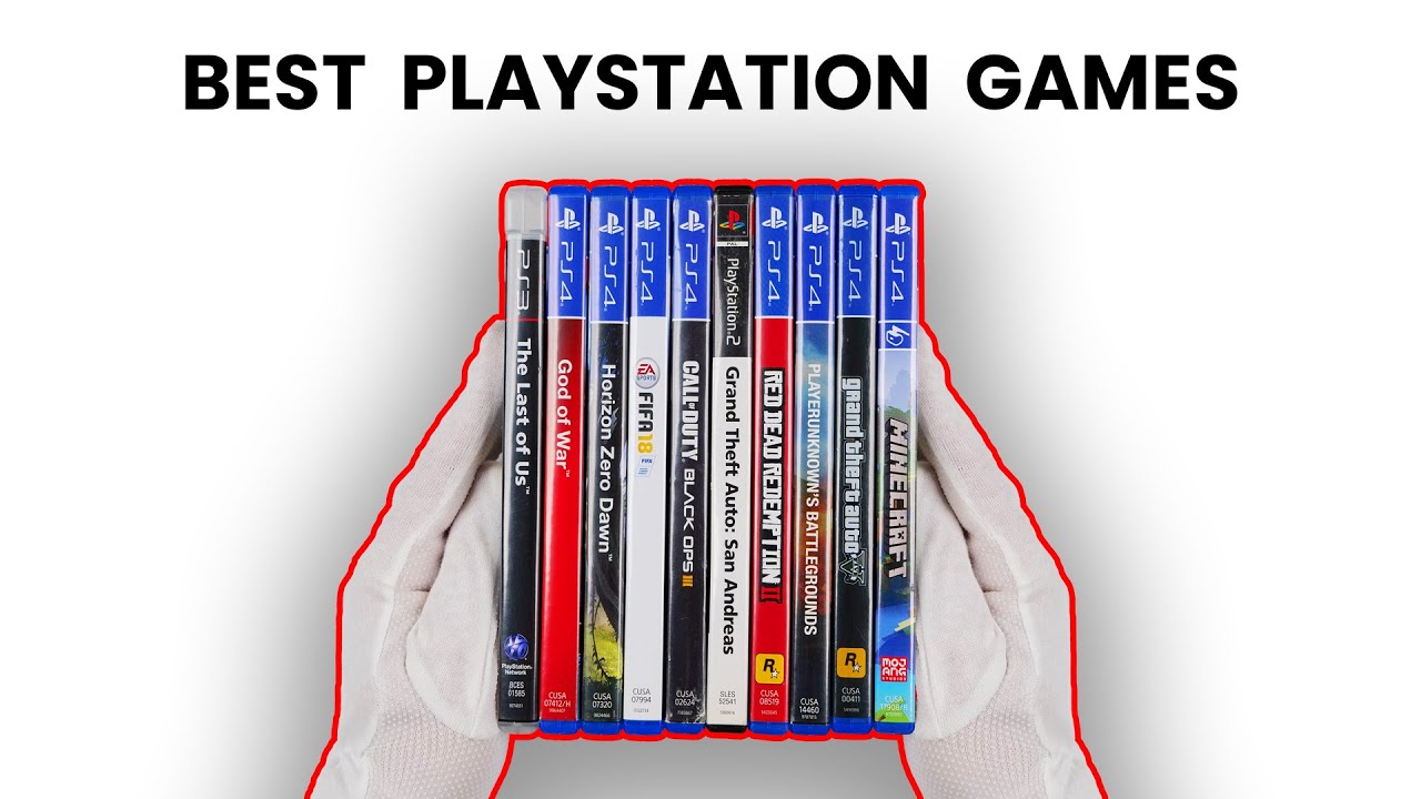 Unboxing Top 10 Playstation Games of All Time