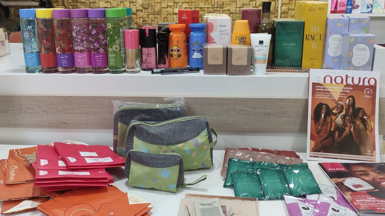 Abertura de Caixa de Avon e Natura Ciclo 03/25- Outlet de Mamãe bebê e Reposição