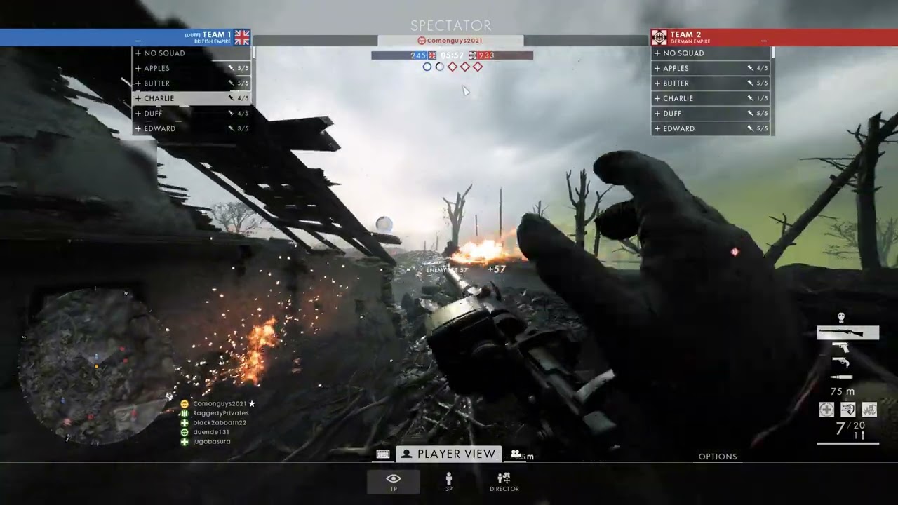 Battlefield 1 - Comonguys2021 - Wallhacks