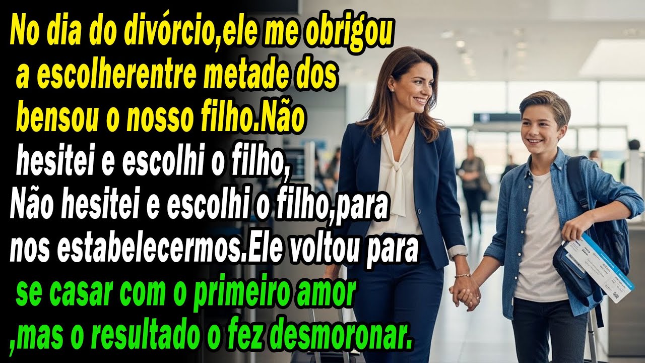 ❤️No Divórcio Ele Me Deu um Ultimato: Fortuna ou Meu Filho… Escolhi Meu Filho😮