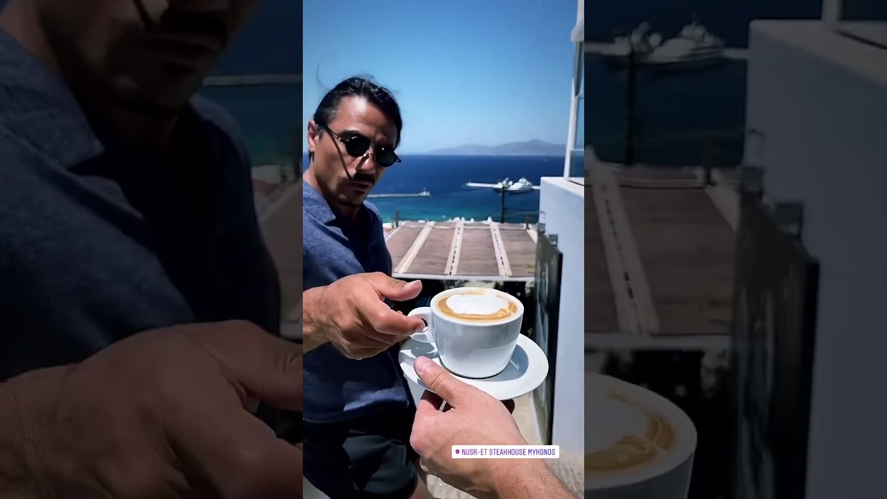 #nusr_et #saltbae #saltlife #steakhouse Cappuccino