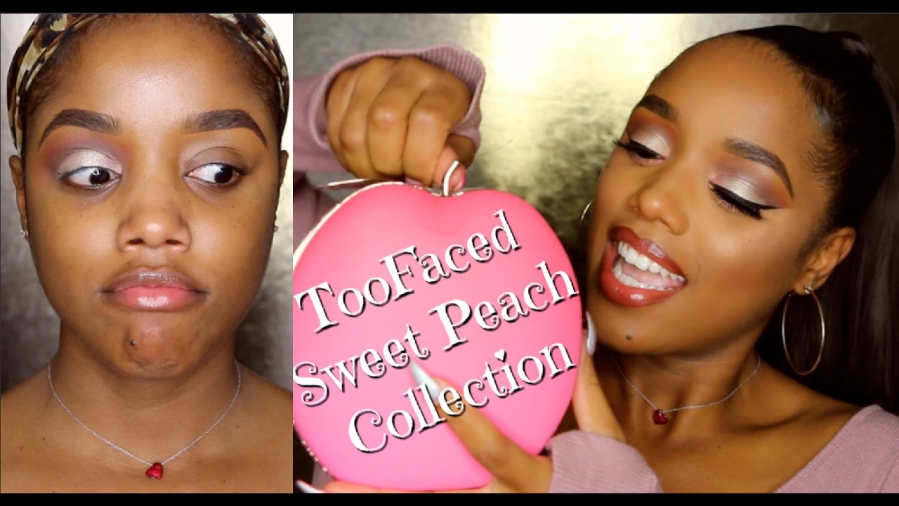 Too Faced Sweet Peach Palette Makeup Tutorial | Ellarie