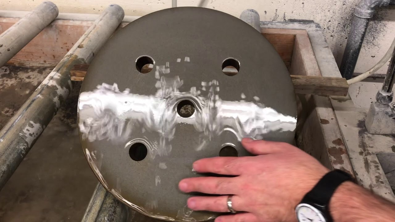 Graining a Litho Stone