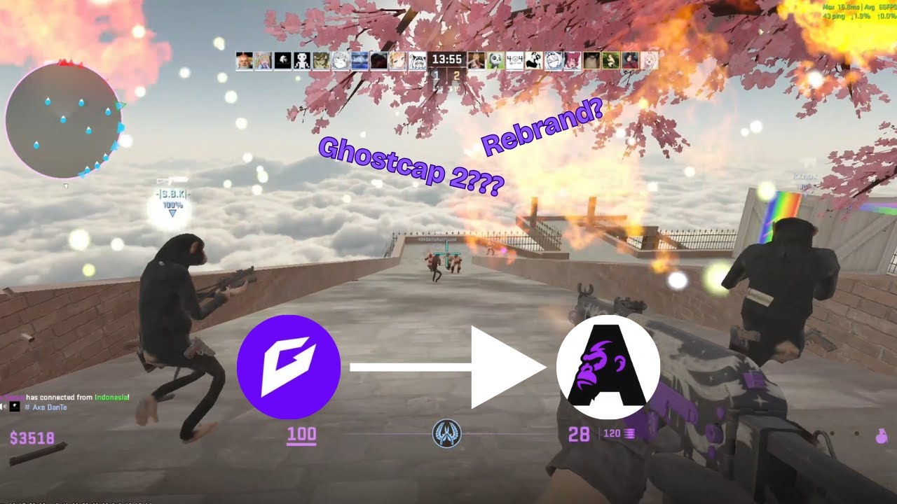CS:2 Zombie Escape | ze_sky_fantasy_v1 | Apes Escape (Ghostcap Rebrand) | [3 Stages] | TEST EVENT