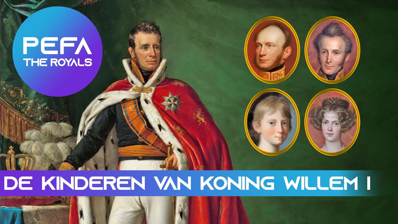 De Kinderen van Koning Willem I (Teksten met plaatjes)